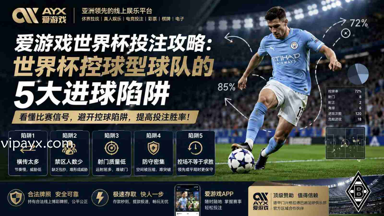爱游戏世界杯投注攻略：世界杯控球型球队的5大进球陷阱