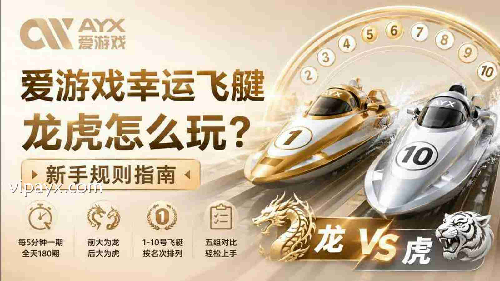 爱游戏《幸运飞艇》龙虎怎么玩？新手规则指南